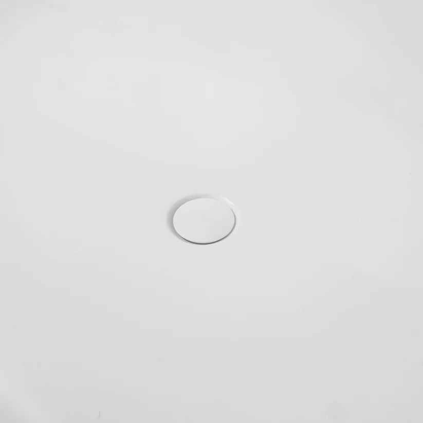 Solid Surface Resin Stone Flatbottom Freestanding  Soaking Bathtub