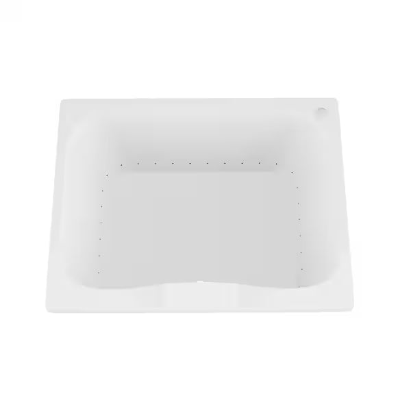 Neptune 40 x 60 Rectangular Air Jetted Bathtub with Reversible Drain