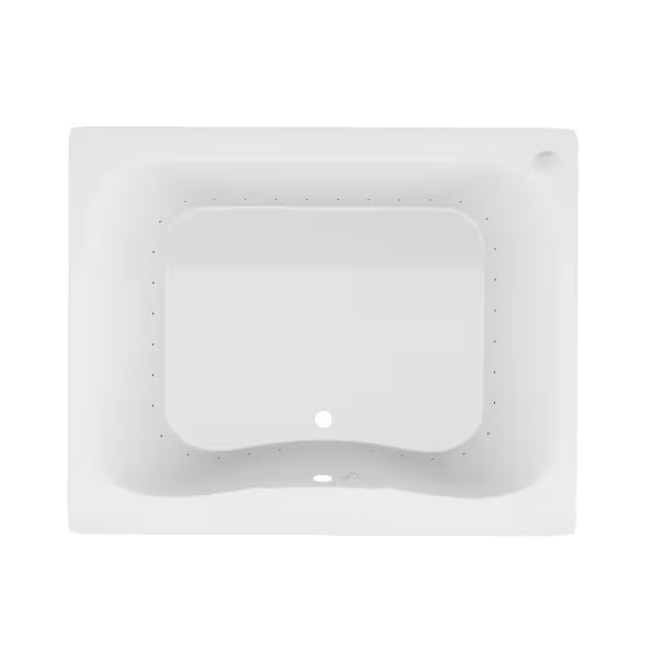 Neptune 40 x 60 Rectangular Air Jetted Bathtub with Reversible Drain