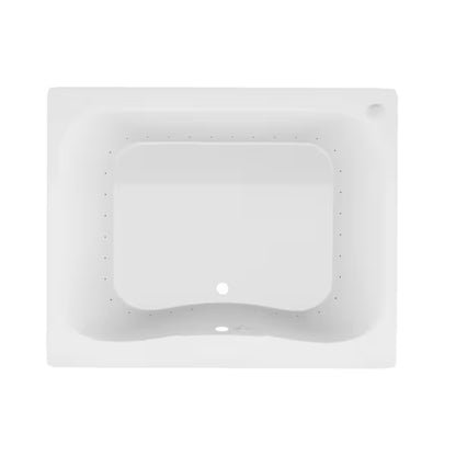 Neptune 40 x 60 Rectangular Air Jetted Bathtub with Reversible Drain