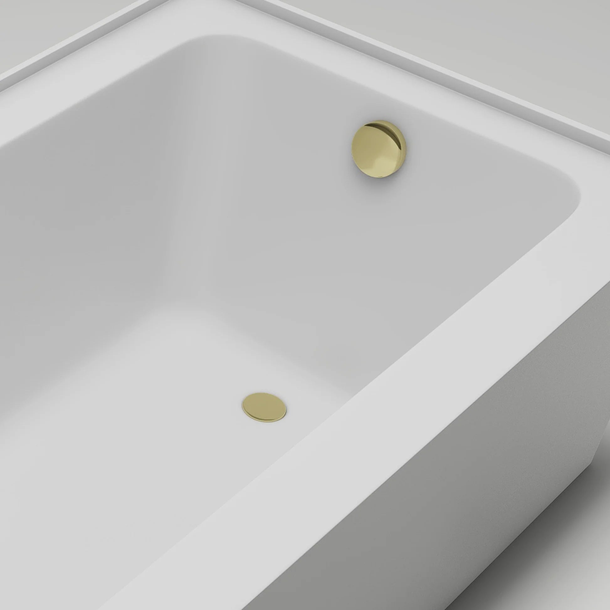 Acrylic Soaking Bathtub with Overflow and Drain RIGHT by Vanity Art