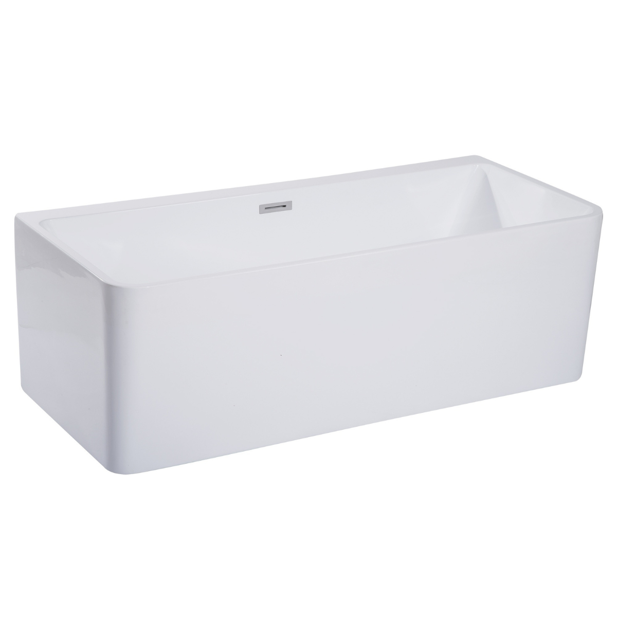 Variety of Shapes and Sizes, Rectangular Soaking Bathtub by Alfi