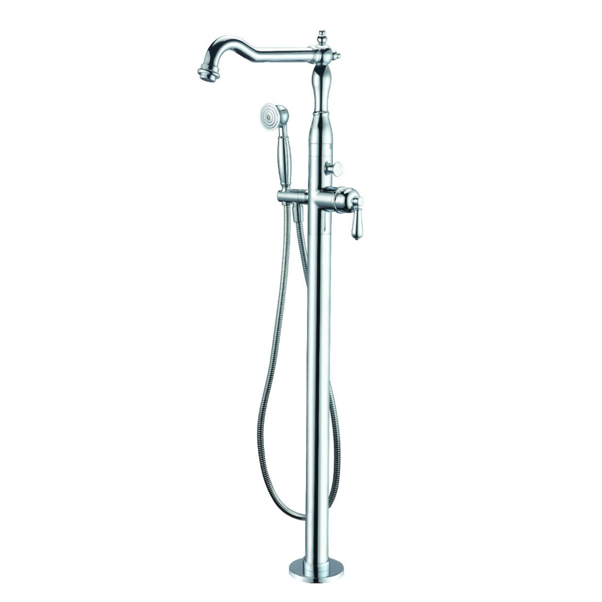 Free Standing Floor Mounted Bath Tub Filler by Alfi