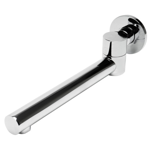 Solid Brass Round Foldable Bathtub Spout by Alfi