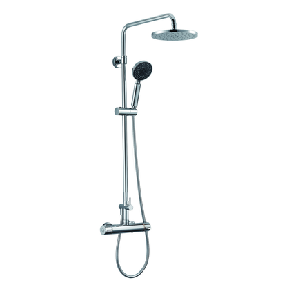 Round Style Thermostatic Exposed Shower Set by Alfi