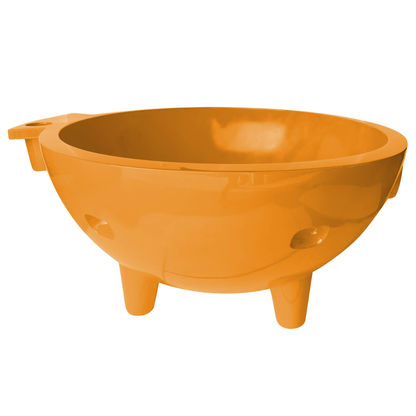 The Round Fire Burning Portable Outdoor Hot Bathtub by Eago