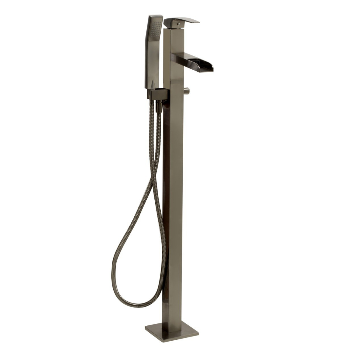 Single Hole Floor Mounted Waterfall Tub Filler by Alfi