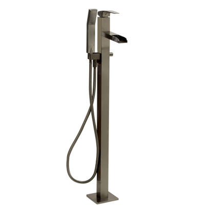 Single Hole Floor Mounted Waterfall Tub Filler by Alfi