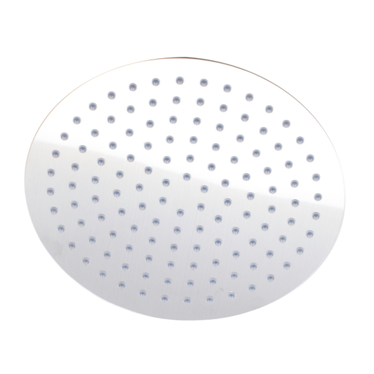 Flat Rain Shower Head In Stainless Steel - 12 Inch by Alfi