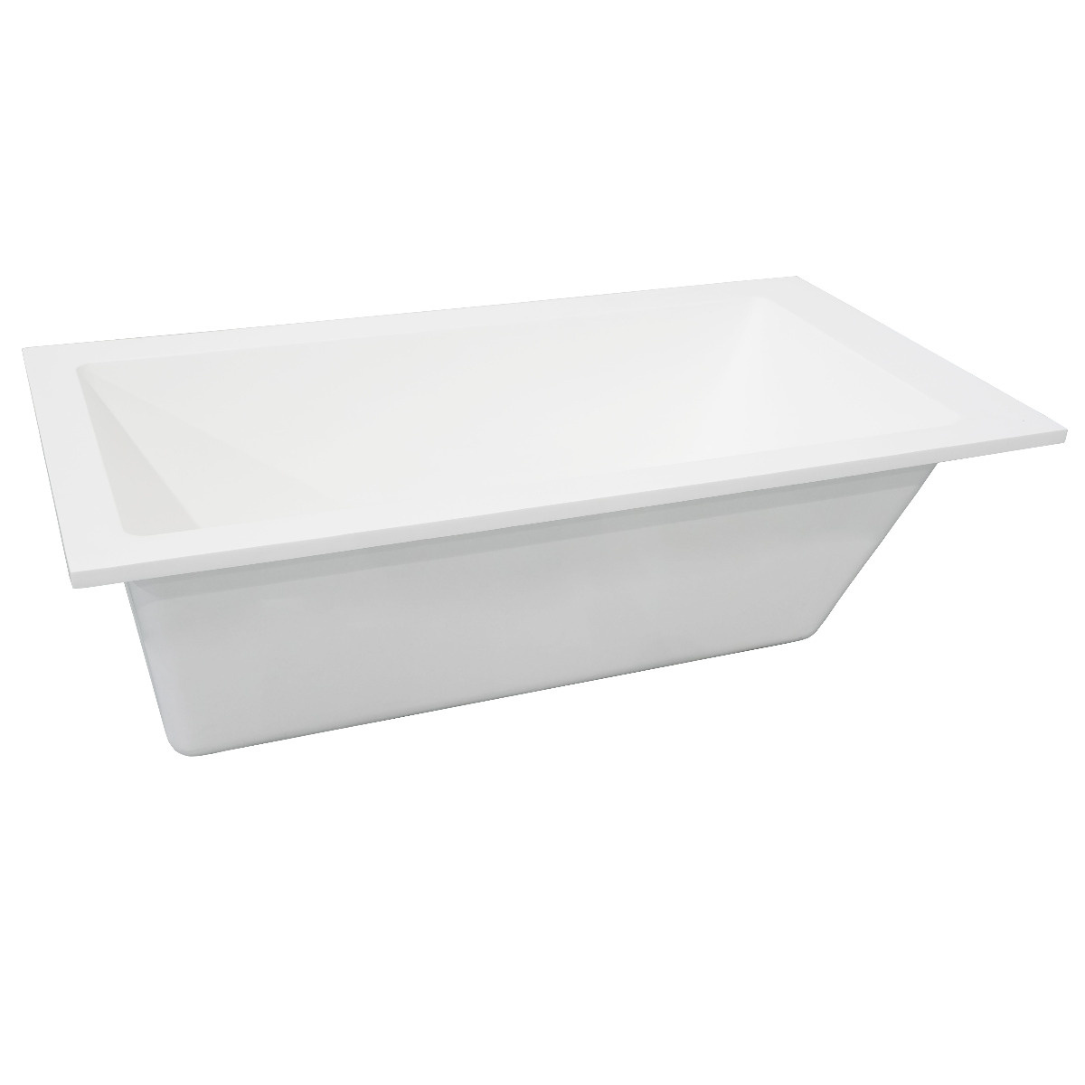 59" Rectangular Drop In Bathtub by Alfi