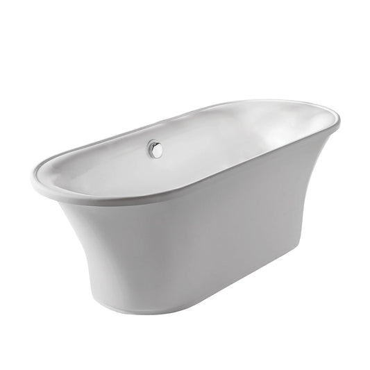 Elegant Double Ended Freestanding Bathtub – Modern Bathroom Luxury by Whitehaus