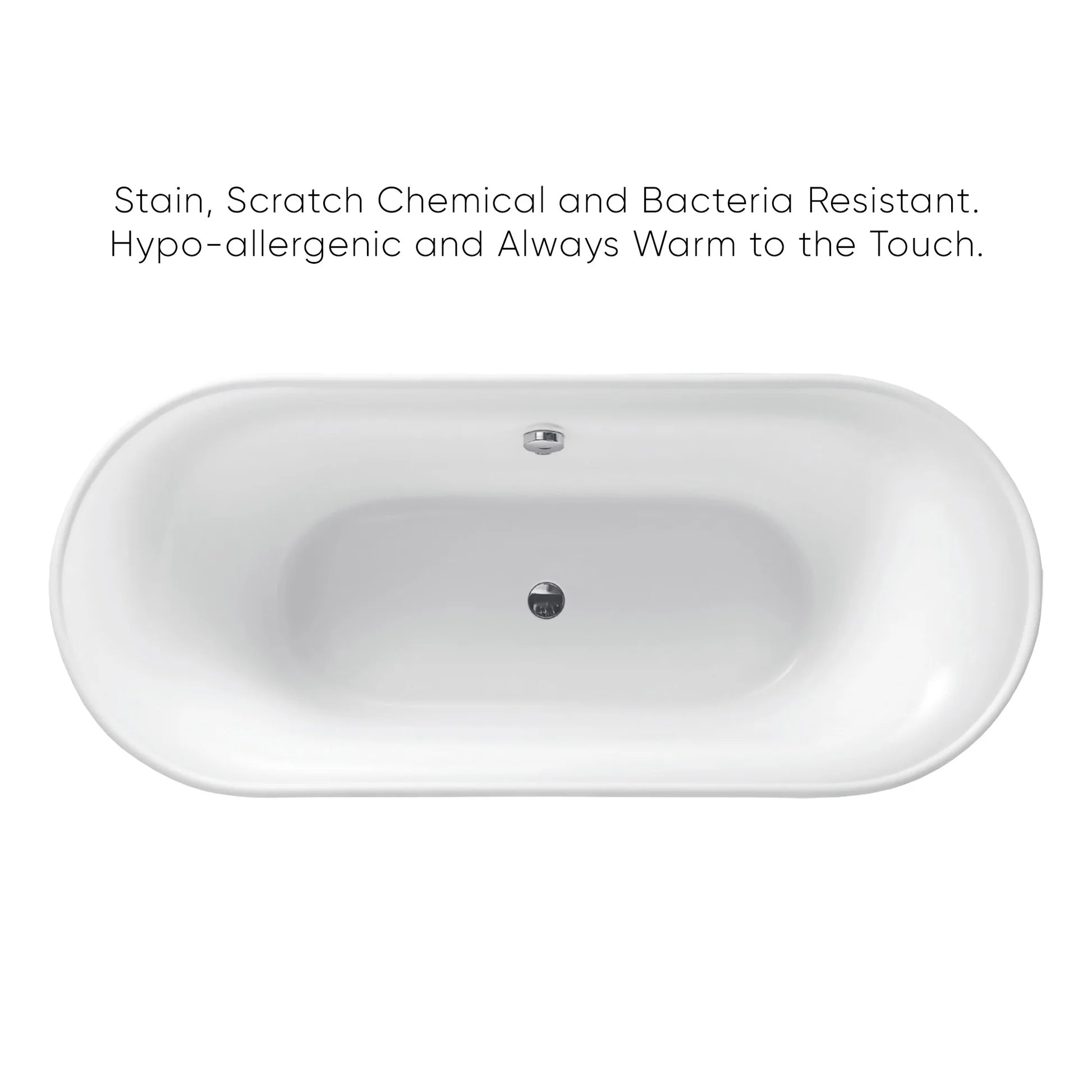 Elegant Double Ended Freestanding Bathtub – Modern Bathroom Luxury by Whitehaus