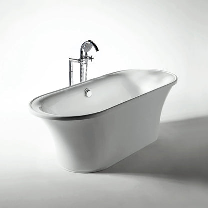 Elegant Double Ended Freestanding Bathtub – Modern Bathroom Luxury by Whitehaus