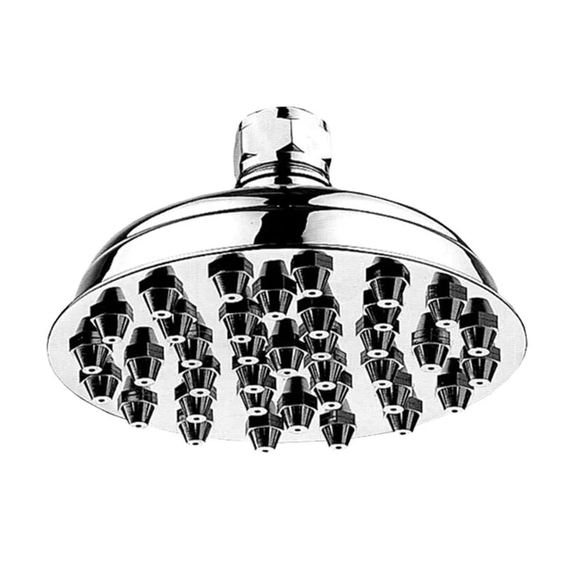 Small Sunflower Rainfall Showerhead with 37 nozzles - Solid Brass Construction with Adjustable Ball Joint by Whitehaus