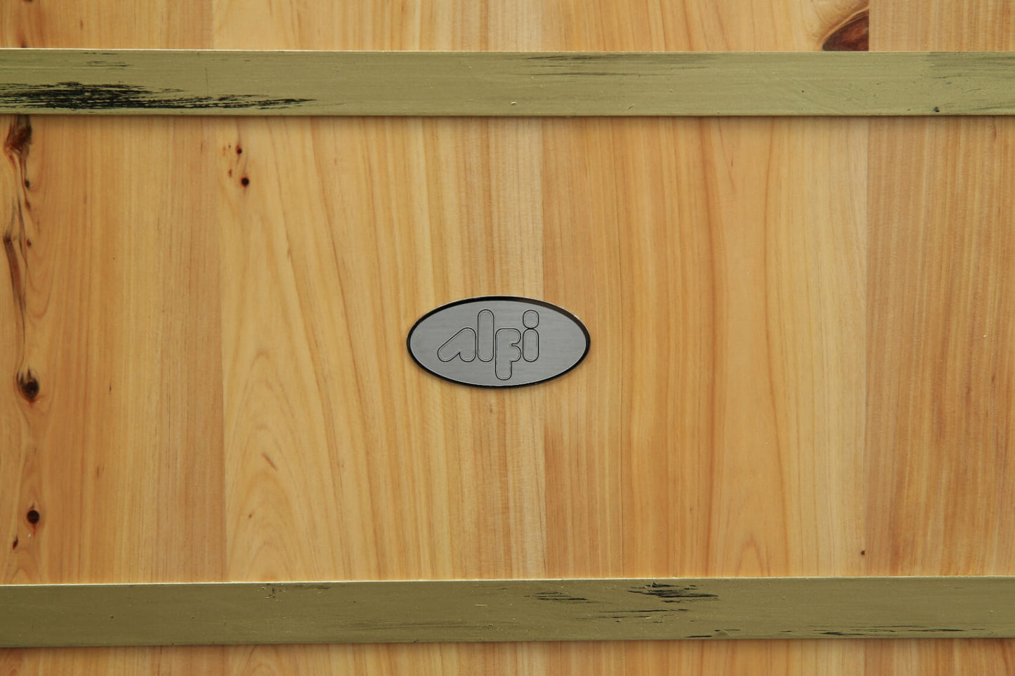 Free Standing Cedar Wooden Bathtub with Tub Filler by Alfi