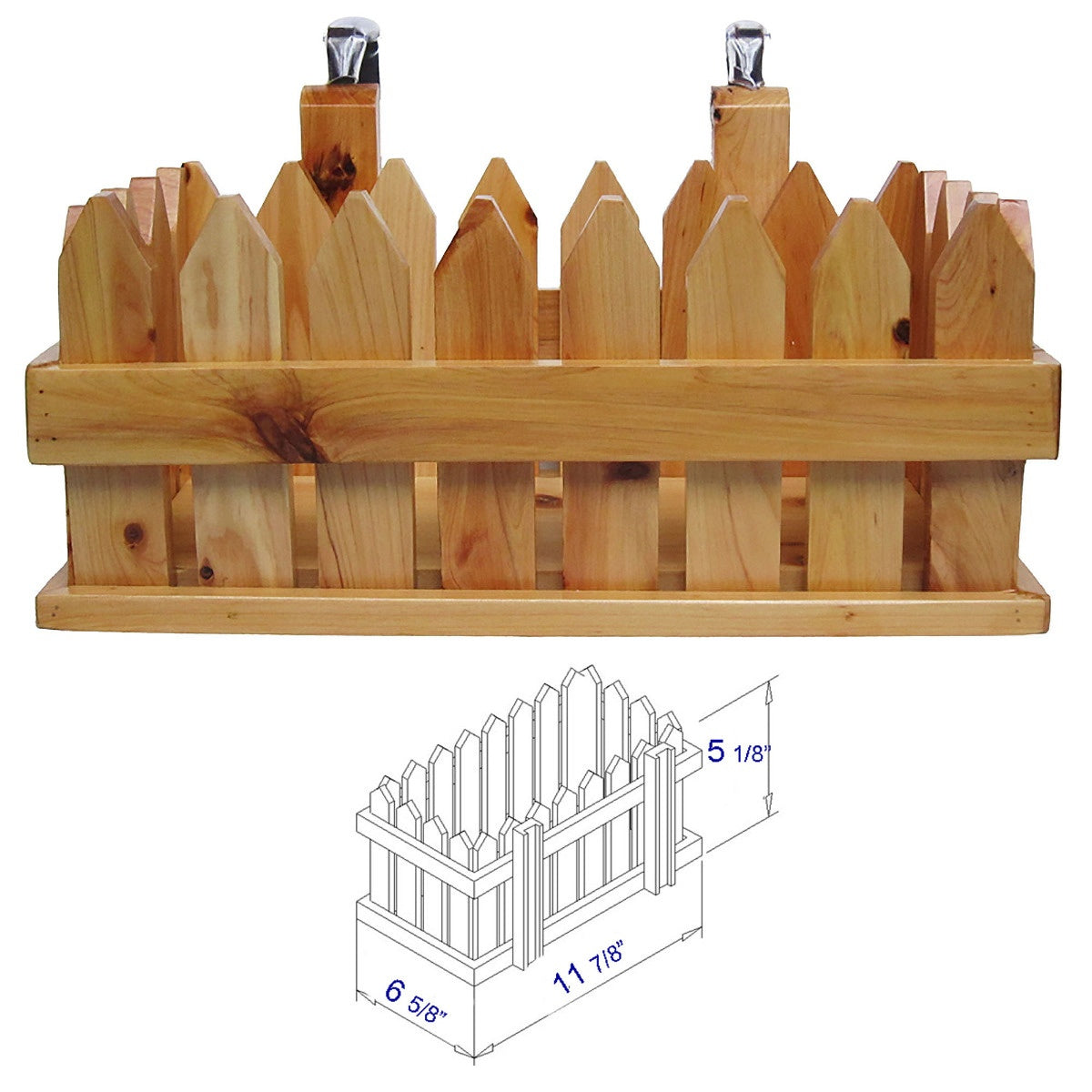 61'' Free Standing Wooden Bathtub with Headrest by Alfi