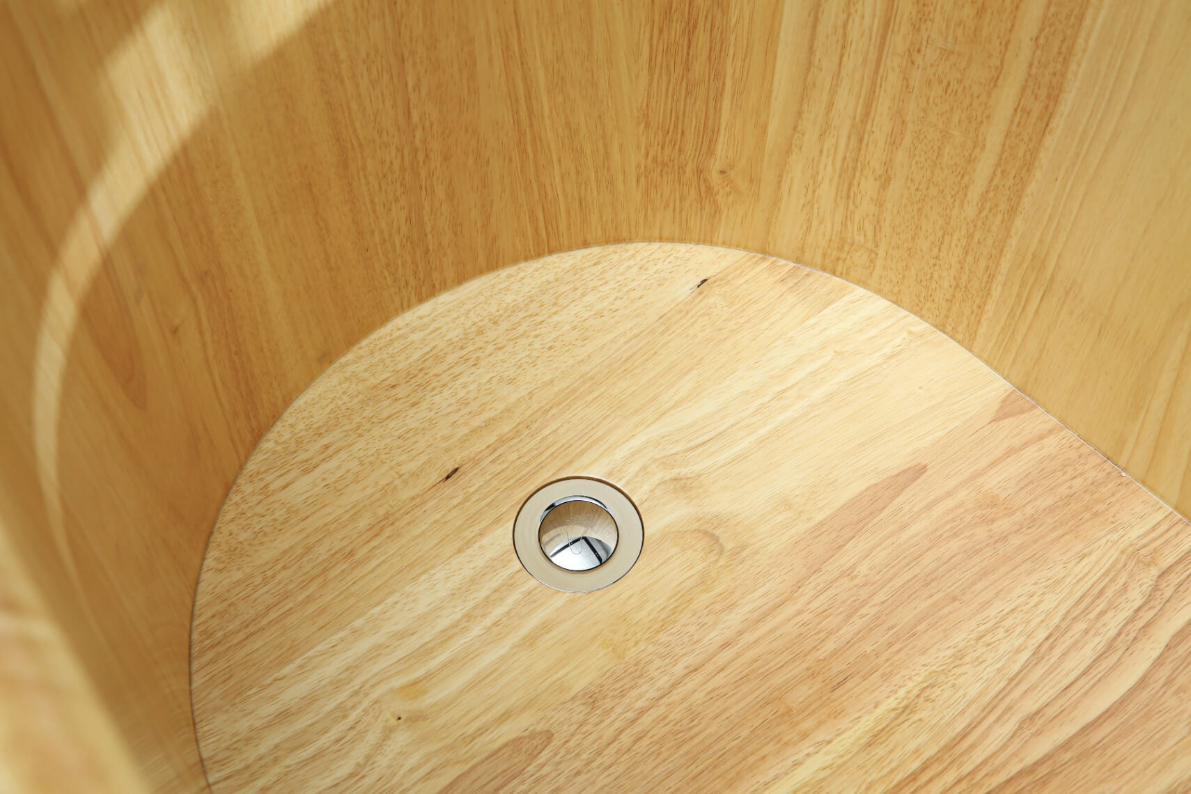 61'' Free Standing Wooden Bathtub with Headrest by Alfi