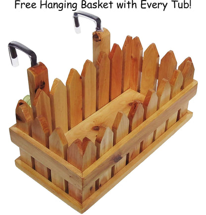 Wooden Soaking Bathtub with Headrest by Alfi