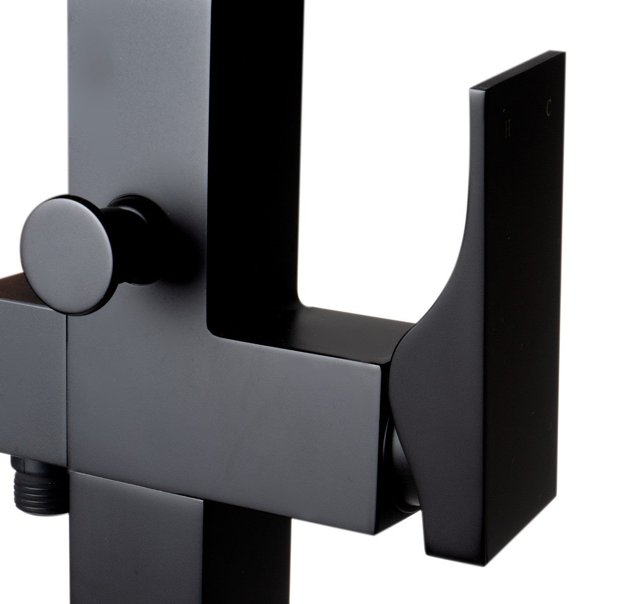 Floor Mount Tub Filler with Shower Head Polished/Brushed by Alfi