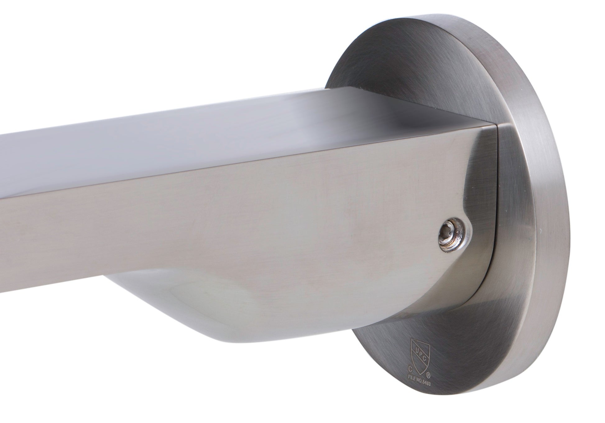 Rounded Tub Filler Bathroom Spout Polished or Brushed by Alfi