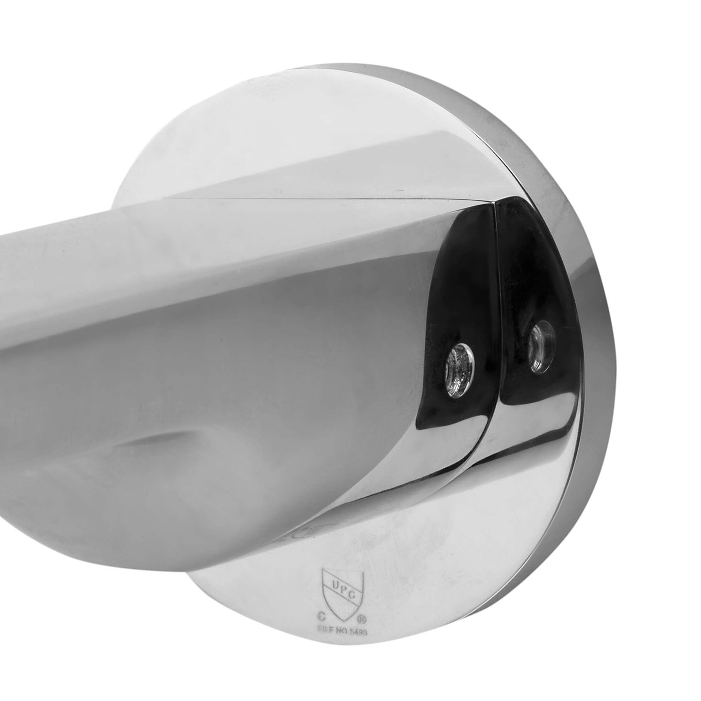 Rounded Tub Filler Bathroom Spout Polished or Brushed by Alfi