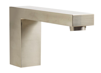 Deck Mounted Tub Filler and Square Hand Held Shower Head by Alfi