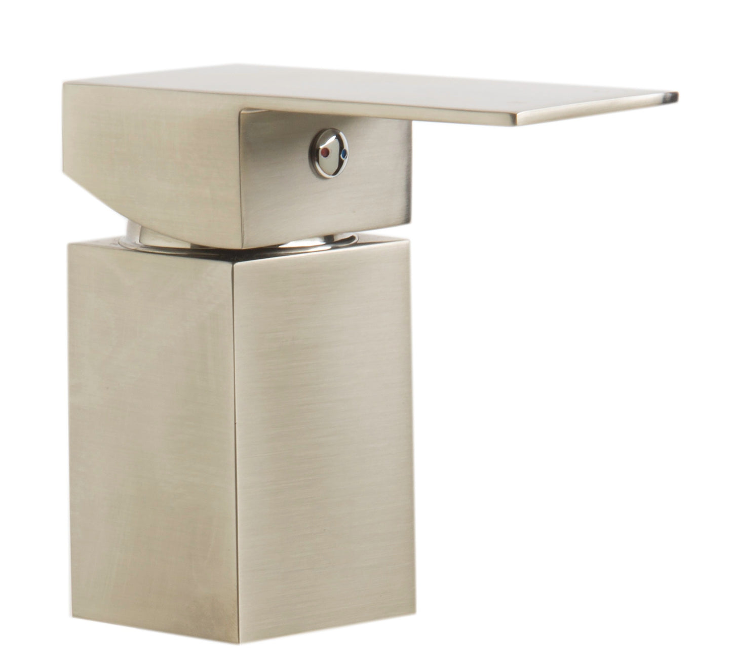 Deck Mounted Tub Filler and Square Hand Held Shower Head by Alfi