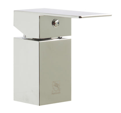 Deck Mounted Tub Filler and Square Hand Held Shower Head by Alfi