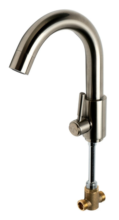 Deck Mounted Tub Filler with Hand Held Showerhead by Alfi