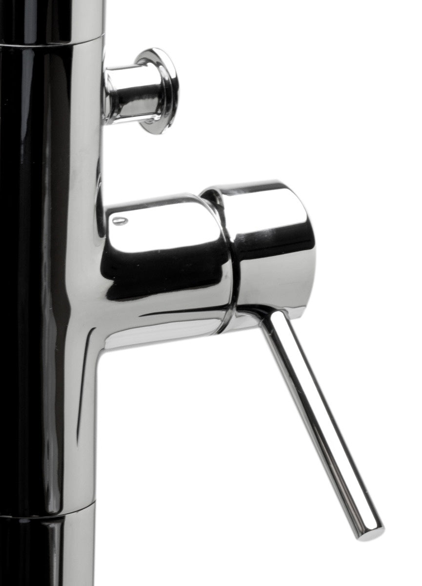 Floor Mount Tub Filler with Shower Head Polished/Brushed by Alfi