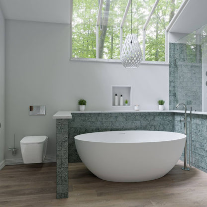Floor Mount Tub Filler with Shower Head Polished/Brushed by Alfi