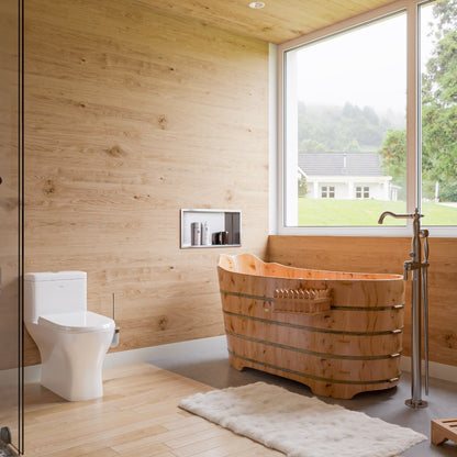 Free Standing Floor Mounted Bath Tub Filler by Alfi