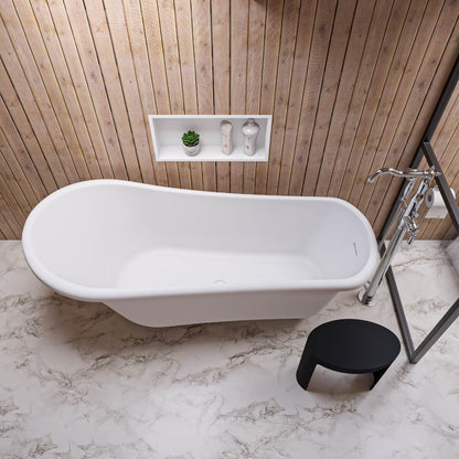 Free Standing Floor Mounted Bath Tub Filler by Alfi
