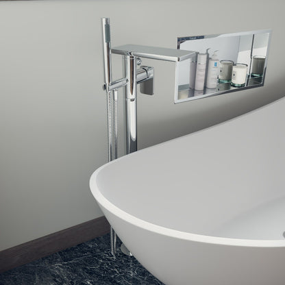 Free Standing Floor Mounted Bath Tub Filler by Alfi