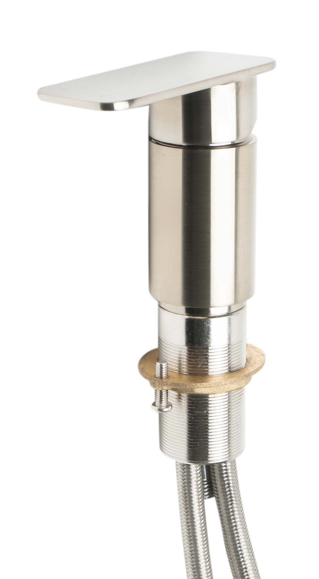 Deck Mounted Tub Filler with Hand Held Showerhead by Alfi