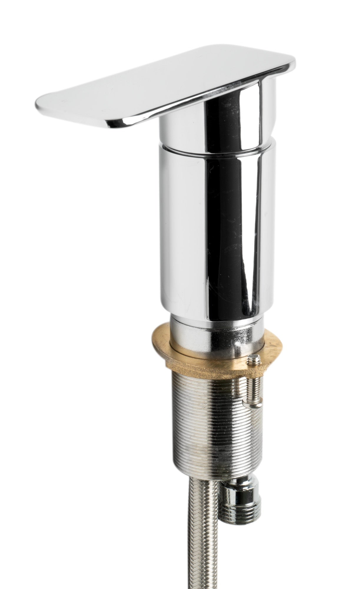 Deck Mounted Tub Filler with Hand Held Showerhead by Alfi