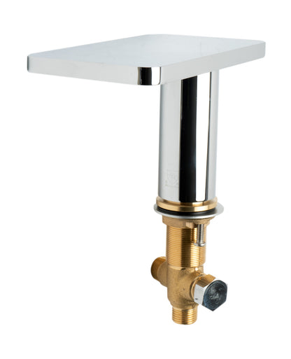 Deck Mounted Tub Filler with Hand Held Showerhead by Alfi
