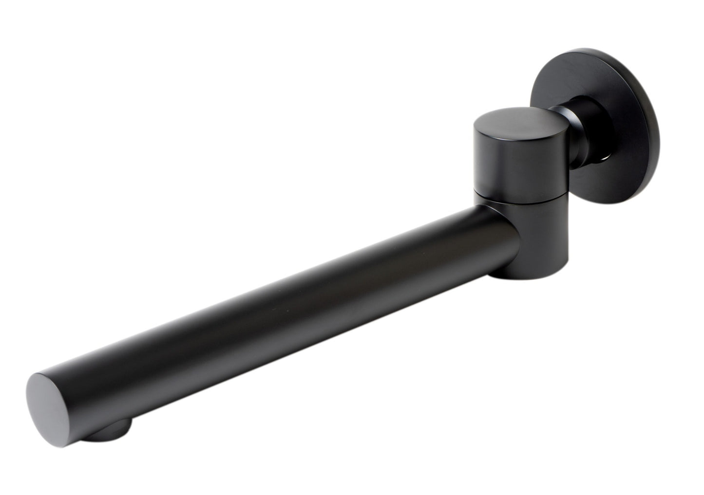 Solid Brass Round Foldable Bathtub Spout by Alfi