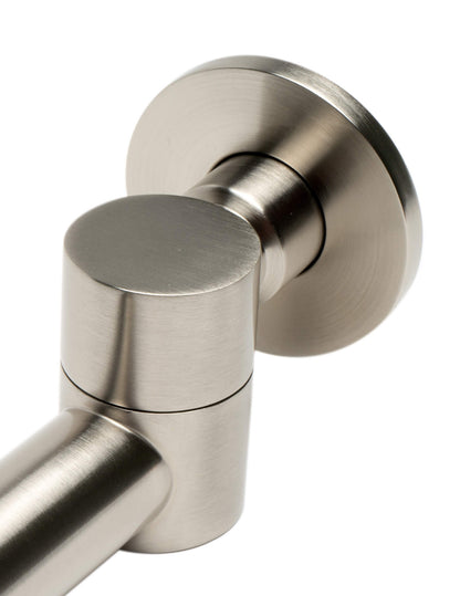 Solid Brass Round Foldable Bathtub Spout by Alfi
