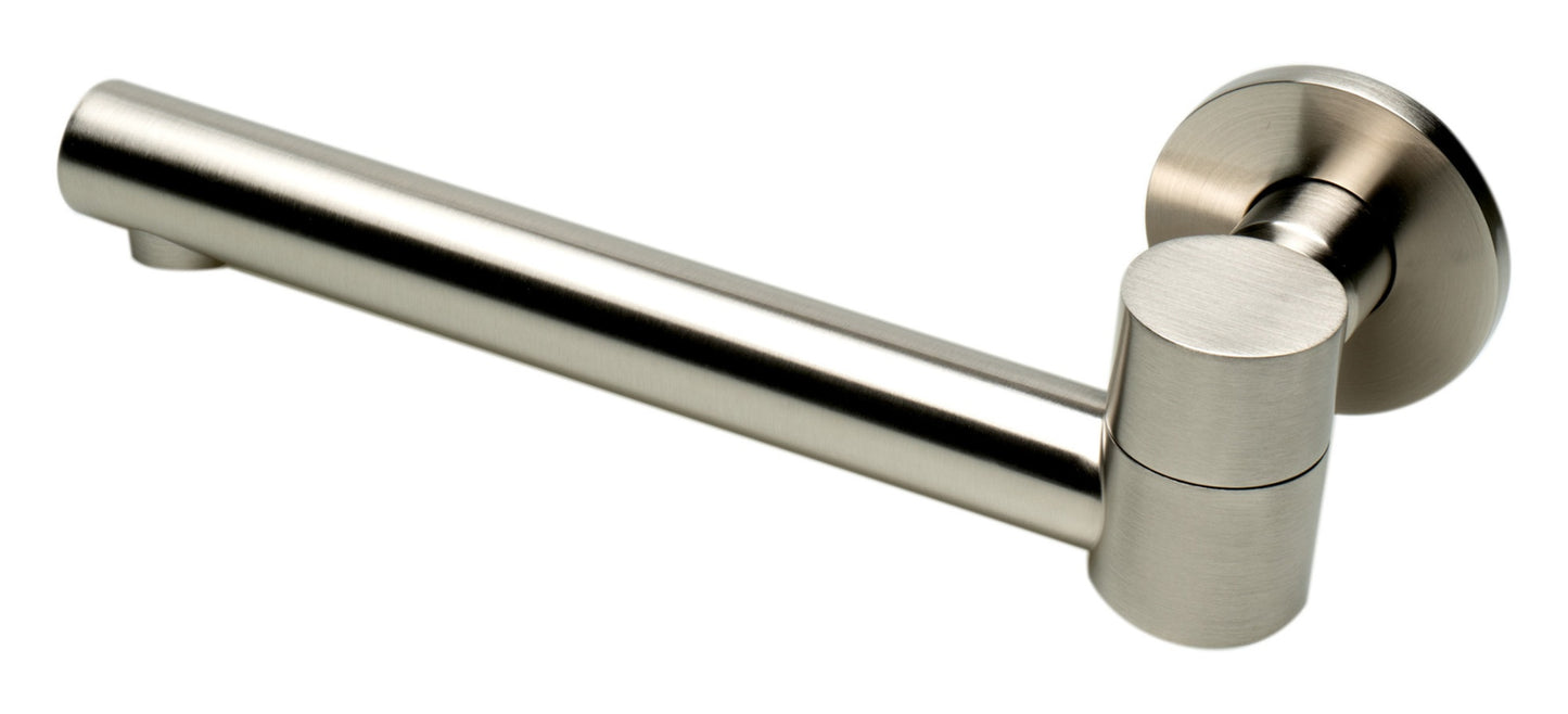Solid Brass Round Foldable Bathtub Spout by Alfi