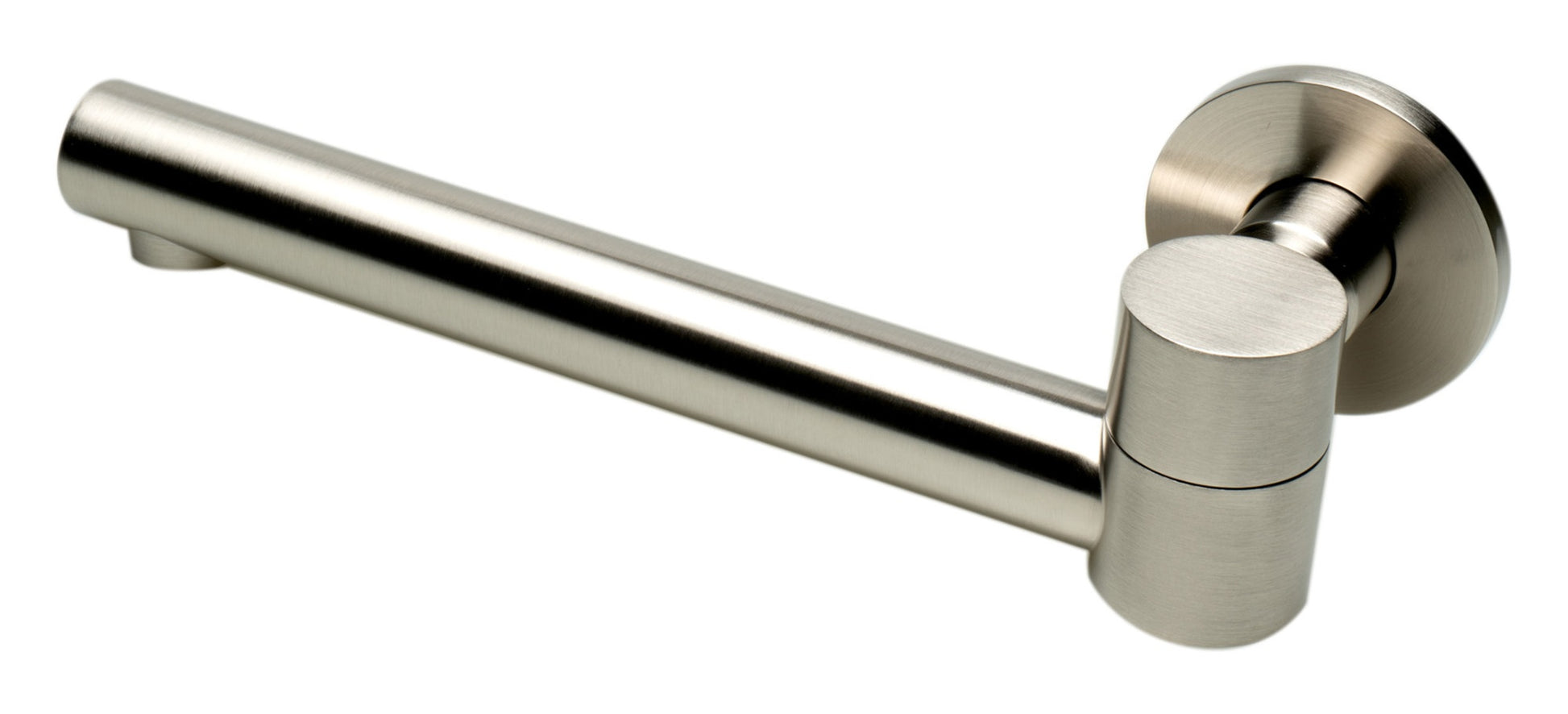 Solid Brass Round Foldable Bathtub Spout by Alfi