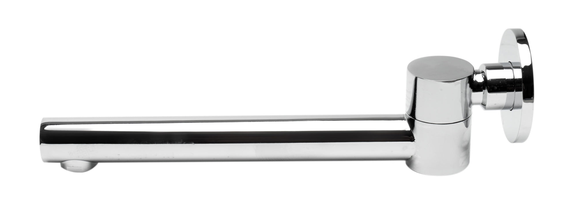Solid Brass Round Foldable Bathtub Spout by Alfi