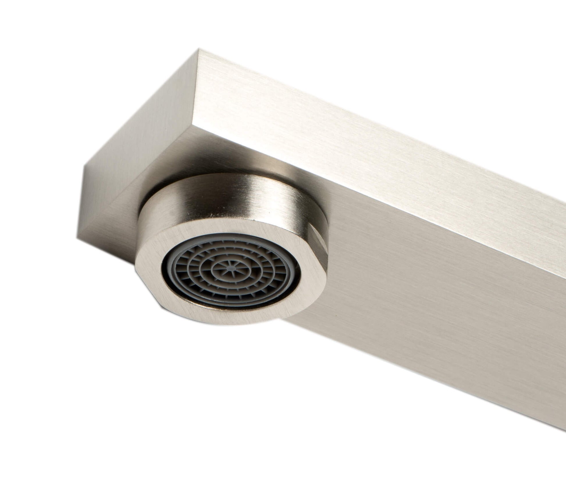1 Solid Brass Square Foldable Tub Spout by Alfi