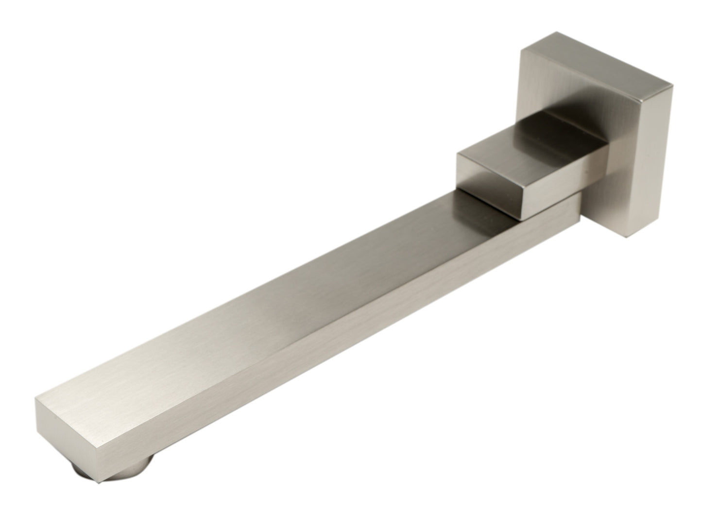 1 Solid Brass Square Foldable Tub Spout by Alfi