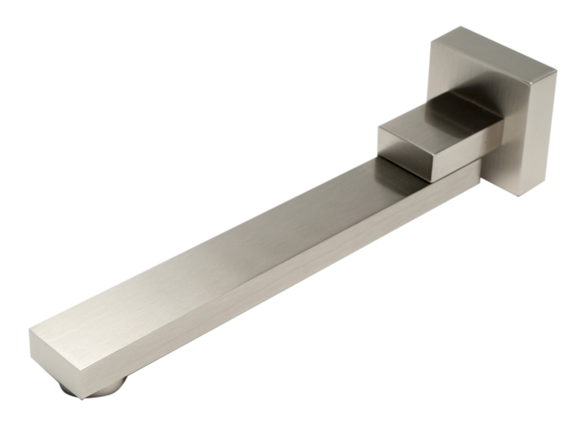 1 Solid Brass Square Foldable Tub Spout by Alfi