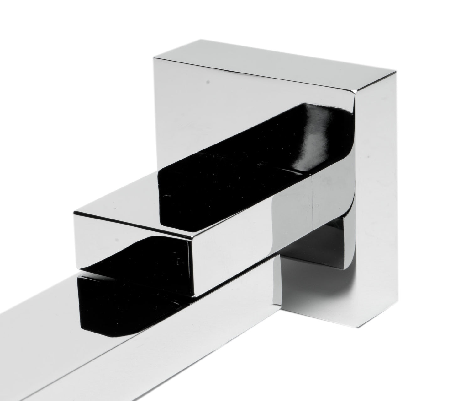 1 Solid Brass Square Foldable Tub Spout by Alfi