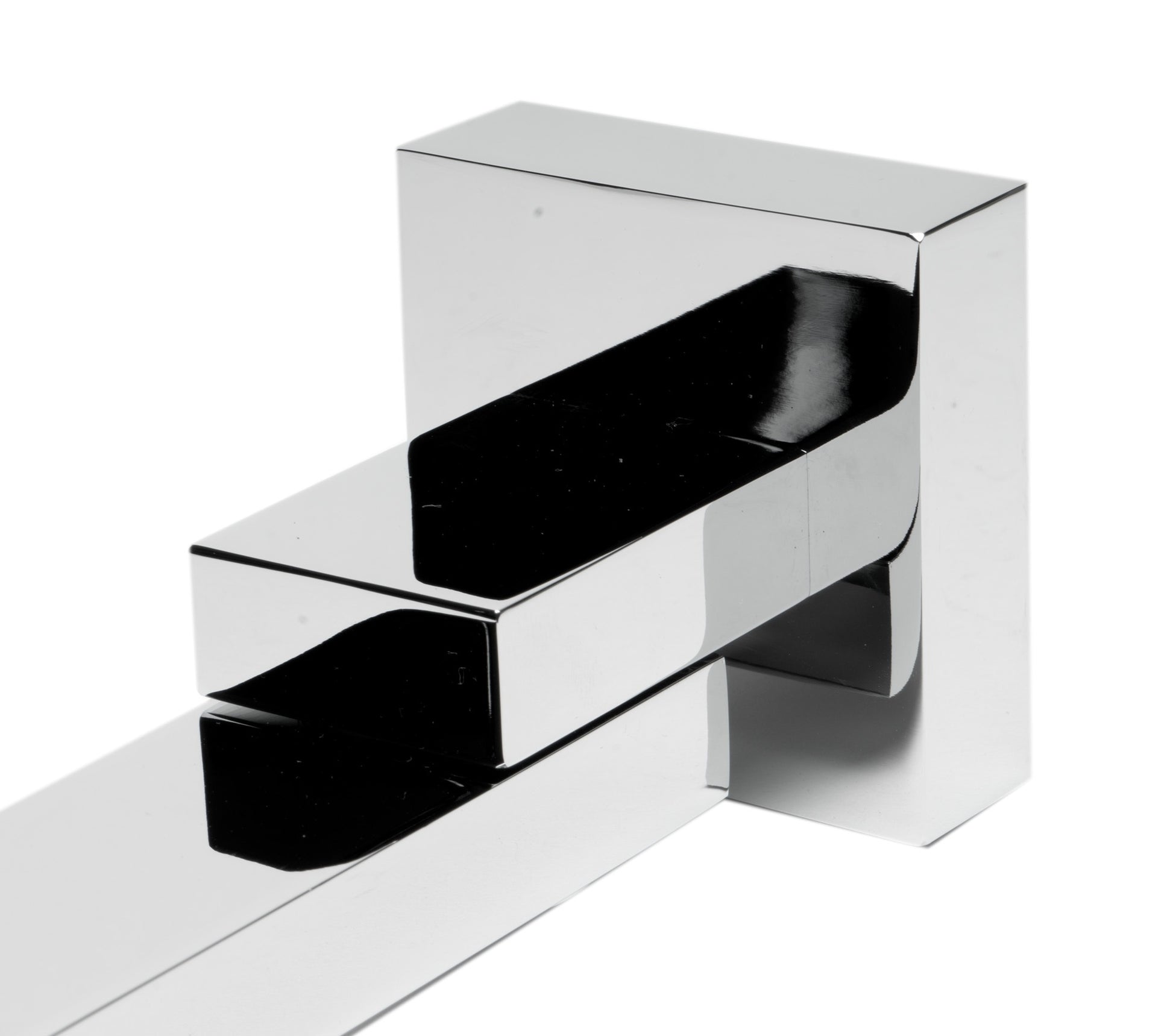 1 Solid Brass Square Foldable Tub Spout by Alfi