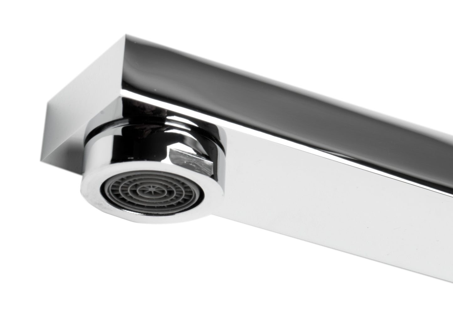 1 Solid Brass Square Foldable Tub Spout by Alfi