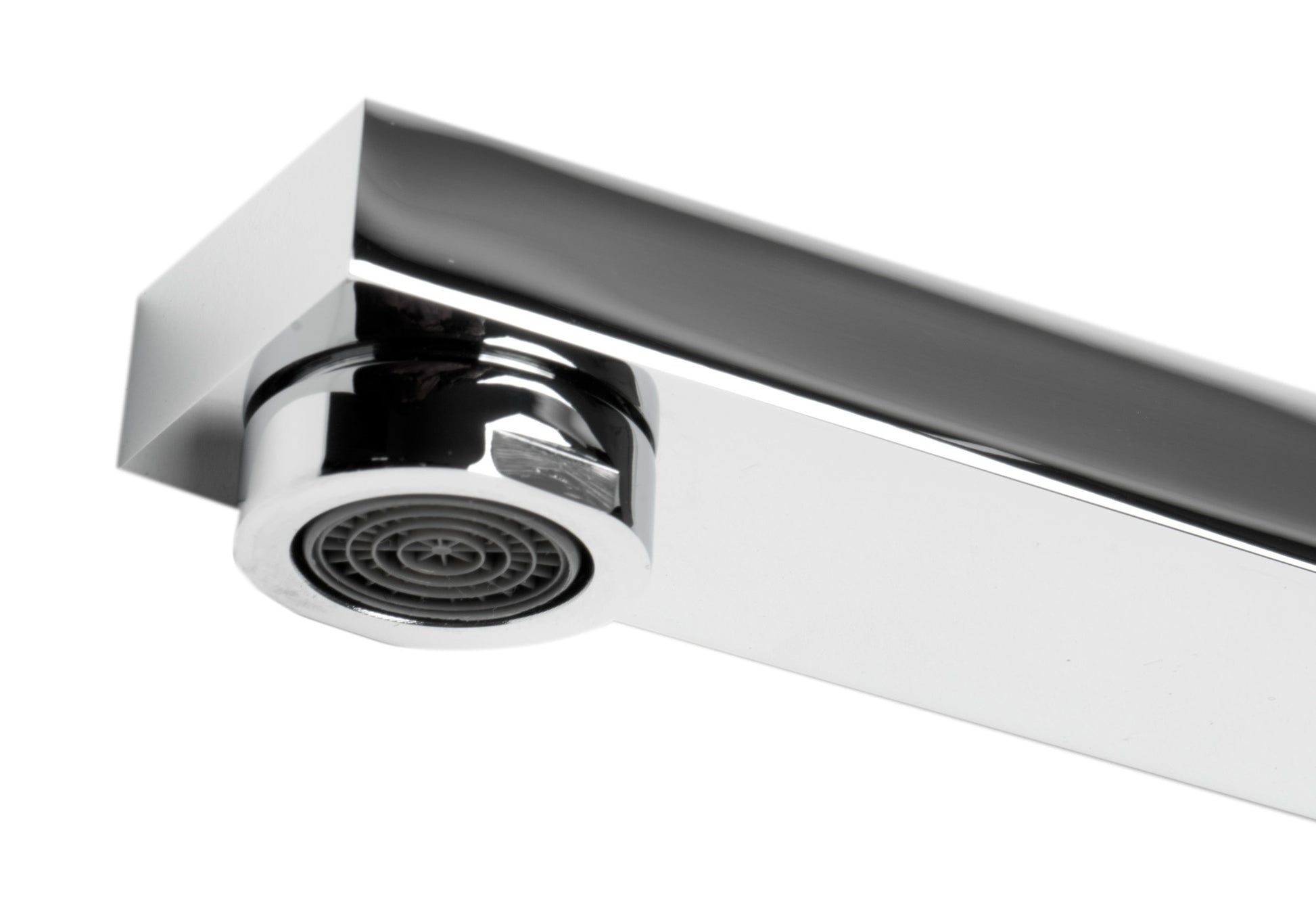 1 Solid Brass Square Foldable Tub Spout by Alfi