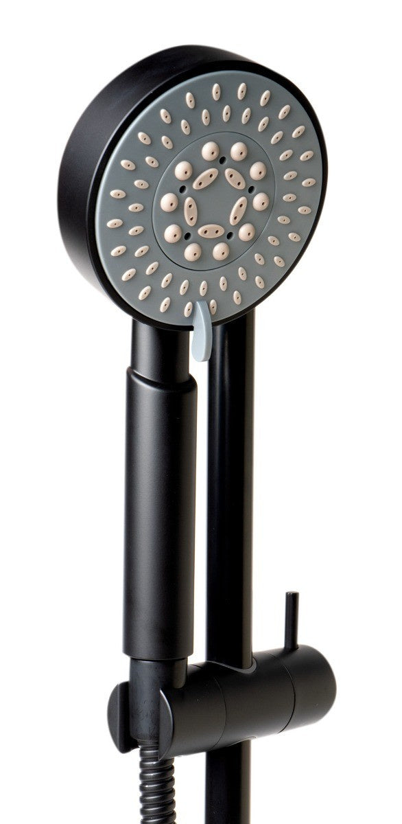 Sliding Rail Hand Shower Set in Polished or Brushed by Alfi